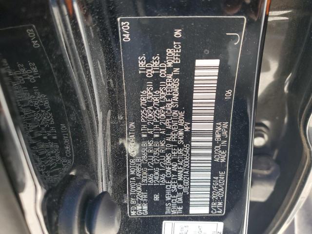 Photo 14 from auction – 2003 TOYOTA HIGHLANDER with VIN JTEGD21A730065465
