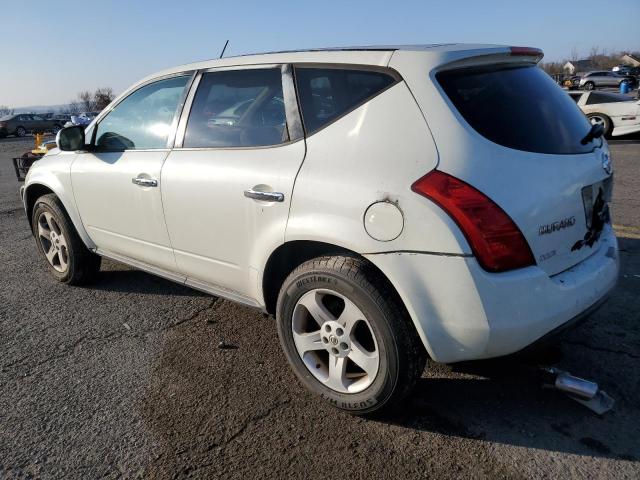 Photo 2 from auction – 2005 NISSAN MURANO SL with VIN JN8AZ08W15W408549