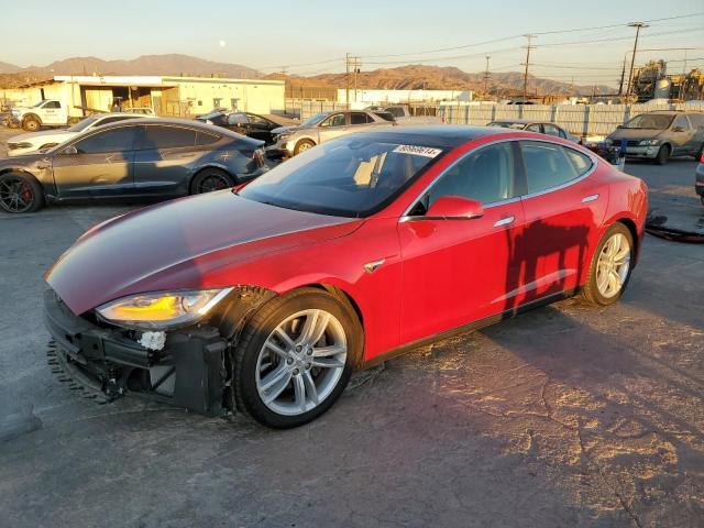 TESLA MODEL S 2015 with VIN 5YJSA1E20FF120476 - Photo from auction