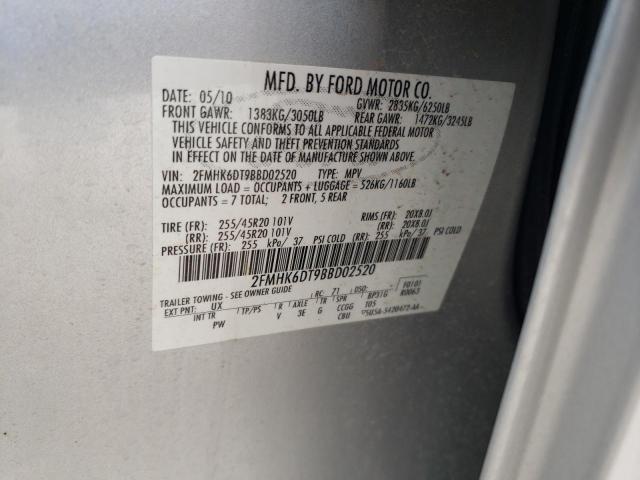 Photo 14 from auction – 2011 FORD FLEX LIMIT with VIN 2FMHK6DT9BBD02520