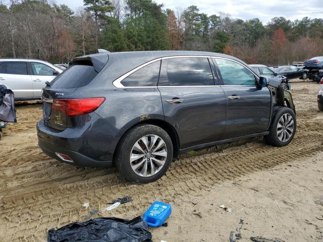 Photo 3 from auction – 2016 ACURA MDX TECHNO with VIN 5FRYD4H40GB030115