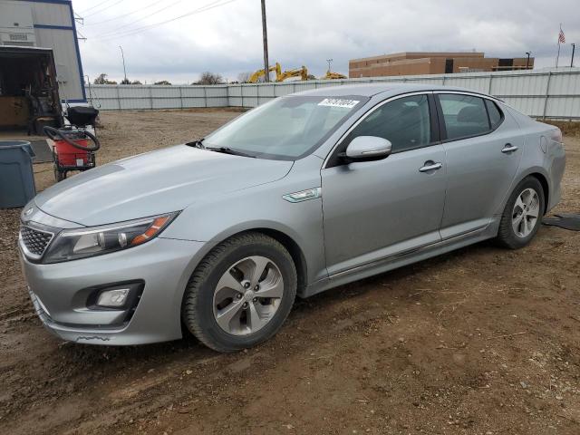 KIA OPTIMA HYB 2015 with VIN KNAGM4AD3F5088899 - Photo from auction
