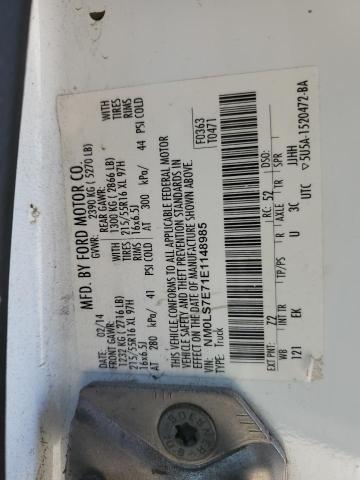 Photo 14 from auction – 2014 FORD TRANSIT CO with VIN NM0LS7E71E1148985