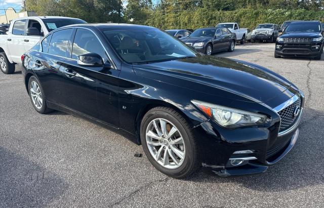 INFINITI Q50 BASE 2015 with VIN JN1BV7AP9FM342145 - Photo from auction