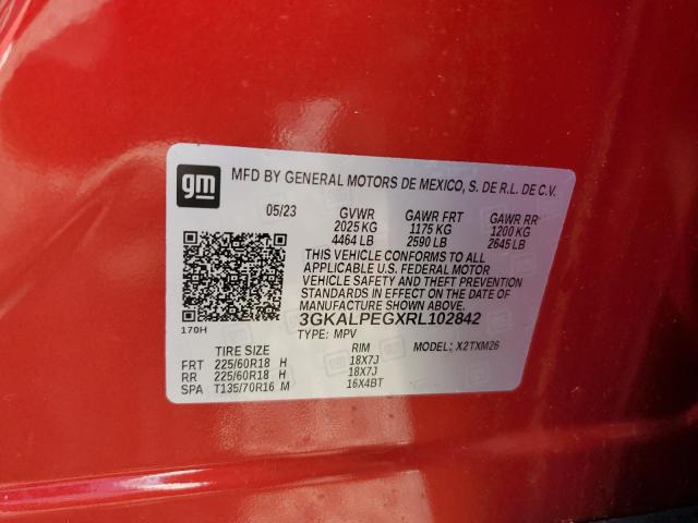 Photo 14 from auction – 2024 GMC TERRAIN SL with VIN 3GKALPEGXRL102842