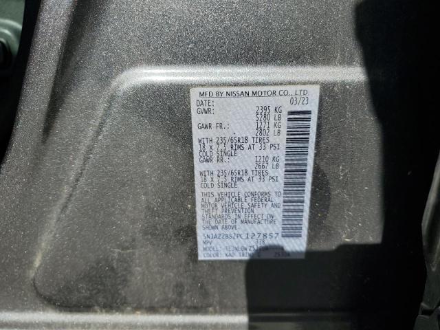 Photo 14 from auction – 2023 NISSAN MURANO SV with VIN 5N1AZ2BS2PC127857