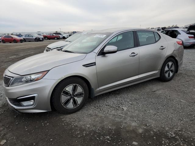 KIA OPTIMA HYB 2013 with VIN KNAGM4AD1D5061844 - Photo from auction