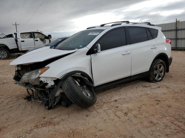 TOYOTA RAV4 XLE 2015 with VIN JTMRFREV3FJ027257 - Photo from auction