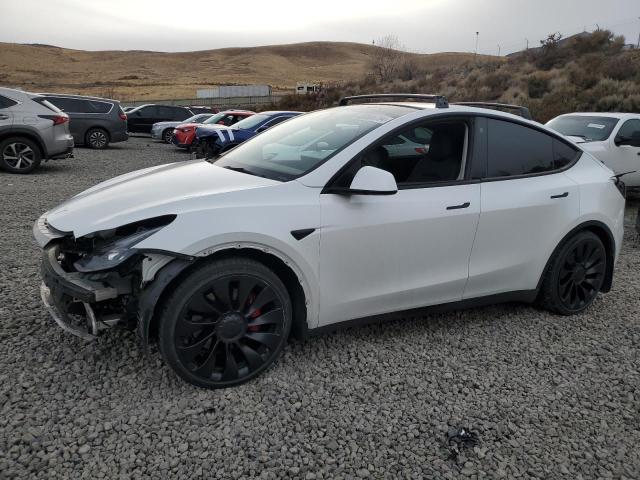TESLA MODEL Y 2022 with VIN 7SAYGDEF8NF406073 - Photo from auction