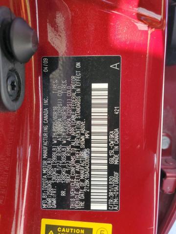 Photo 14 from auction – 2010 LEXUS RX 350 with VIN 2T2BK1BA0AC009735