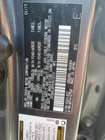 Photo 14 from auction – 2019 TOYOTA 4RUNNER SR with VIN JTEBU5JR1K5673310