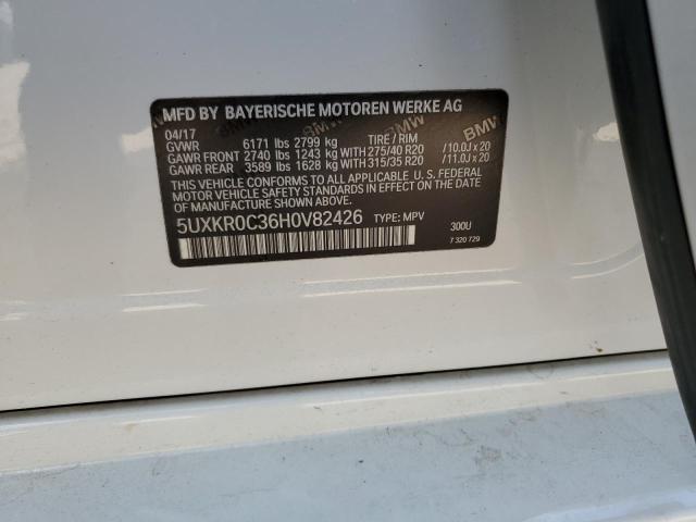 Photo 14 from auction – 2017 BMW X5 XDRIVE3 with VIN 5UXKR0C36H0V82426