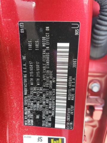Photo 14 from auction – 2023 TOYOTA COROLLA CR with VIN 7MUCAABG8PV074340