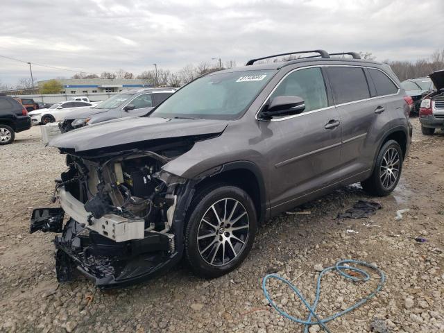 TOYOTA HIGHLANDER 2018 with VIN 5TDKZRFH0JS531018 - Photo from auction