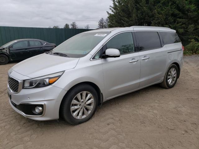 KIA SEDONA SXL 2015 with VIN KNDME5C19F6049062 - Photo from auction
