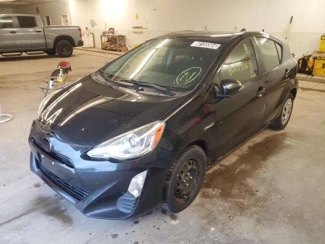 TOYOTA PRIUS C 2016 with VIN JTDKDTB32G1124751 - Photo from auction