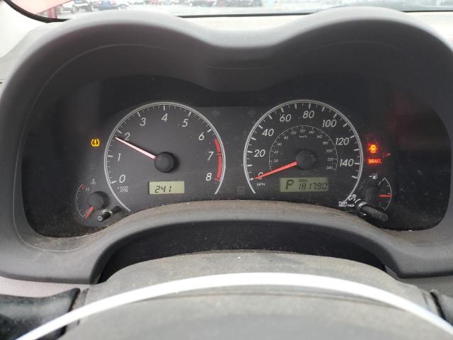 Photo 9 from auction – 2009 TOYOTA COROLLA BA with VIN JTDBL40E299030449