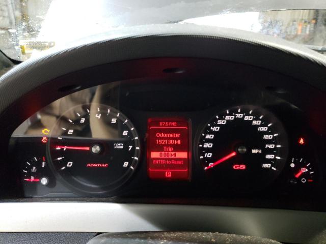 Photo 9 from auction – 2009 PONTIAC G8 with VIN 6G2ER57739L166348
