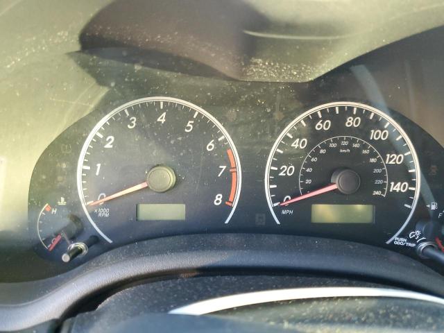 Photo 9 from auction – 2009 TOYOTA COROLLA BA with VIN 2T1BU40E69C004038