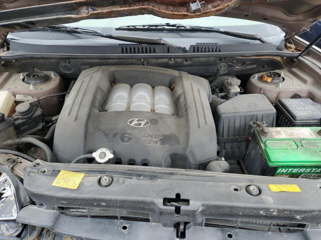Photo 12 from auction – 2005 HYUNDAI SANTA FE G with VIN KM8SC73D45U972784