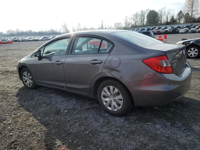 Photo 2 from auction – 2012 HONDA CIVIC LX with VIN 19XFB2F55CE364980