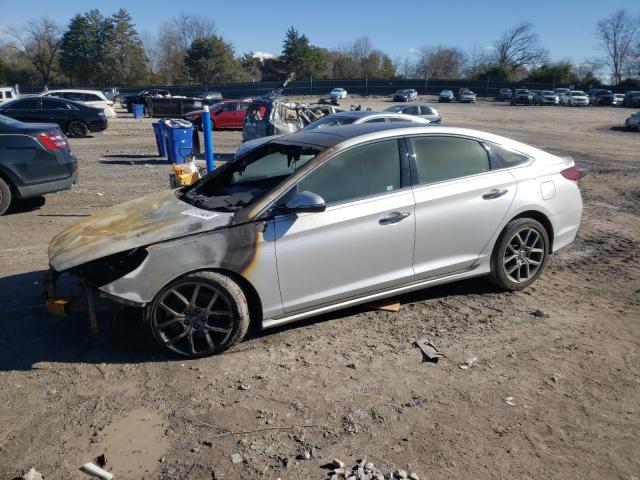 HYUNDAI SONATA LIM 2019 with VIN 5NPE34AB8KH731995 - Photo from auction