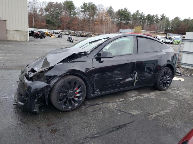 TESLA MODEL Y 2022 with VIN 7SAYGDEFXNF441827 - Photo from auction
