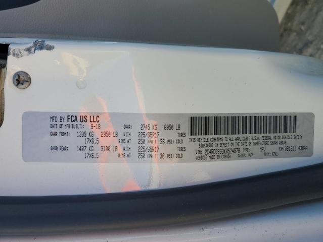 Photo 14 from auction – 2019 DODGE GRAND CARA with VIN 2C4RDGBG3KR524878