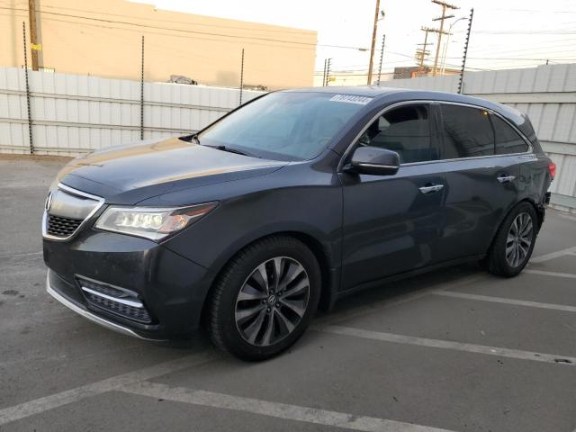 ACURA MDX TECHNO 2014 with VIN 5FRYD4H4XEB045900 - Photo from auction