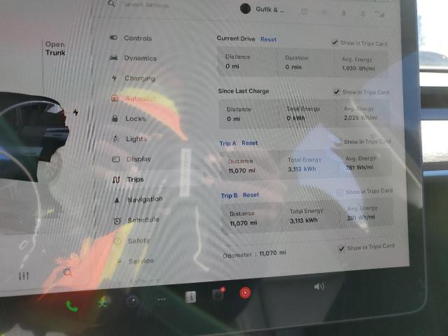 Photo 9 from auction – 2024 TESLA MODEL Y with VIN 7SAYGDEEXRA256106