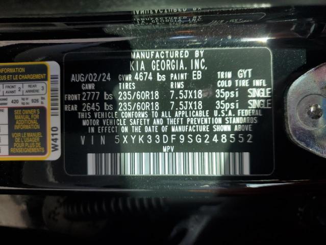 Photo 14 from auction – 2025 KIA SPORTAGE E with VIN 5XYK33DF9SG248552
