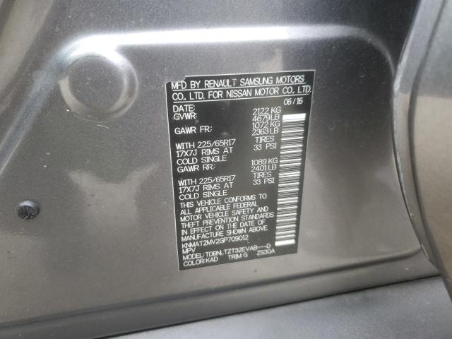 Photo 14 from auction – 2016 NISSAN ROGUE S with VIN KNMAT2MV2GP709012