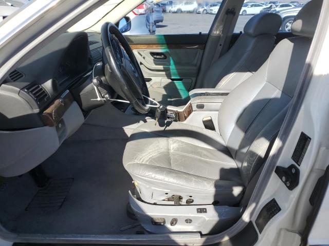 Photo 7 from auction – 2000 BMW 740 IL with VIN WBAGH8345YDP10047