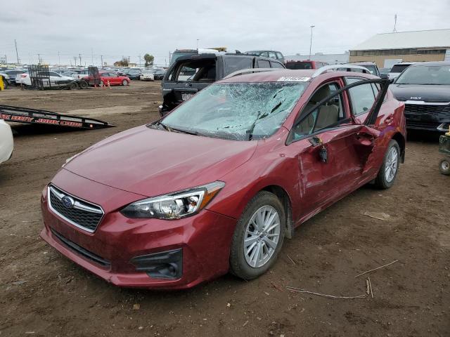 SUBARU IMPREZA PR 2018 with VIN 4S3GTAB65J3700822 - Photo from auction