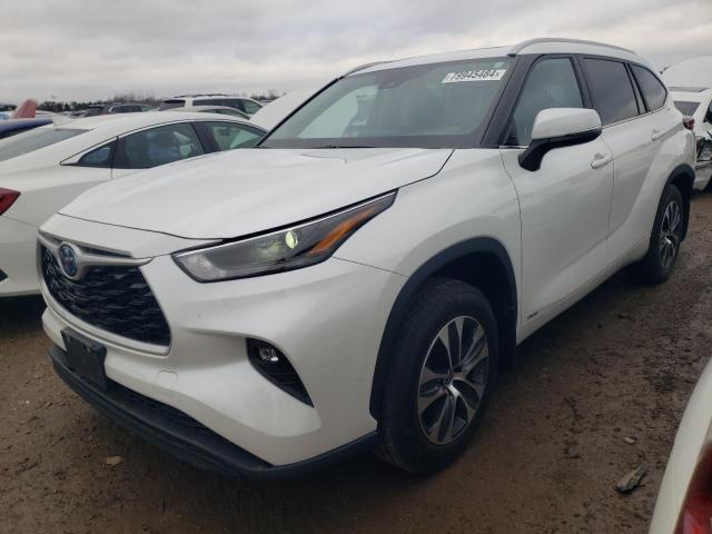 TOYOTA HIGHLANDER 2023 with VIN 5TDKBRCH0PS568037 - Photo from auction
