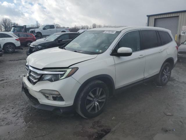 HONDA PILOT EXLN 2016 with VIN 5FNYF6H74GB026134 - Photo from auction