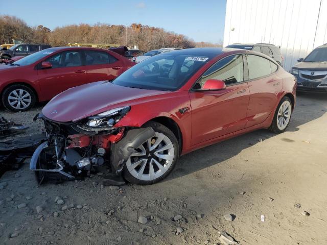 TESLA MODEL 3 2022 with VIN 5YJ3E1EA8NF348997 - Photo from auction