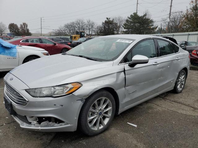 FORD FUSION SE 2017 with VIN 3FA6P0LU5HR316306 - Photo from auction