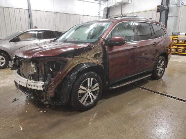 HONDA PILOT EXL 2018 with VIN 5FNYF6H63JB068793 - Photo from auction