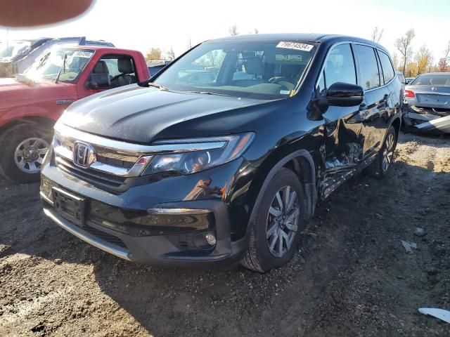 HONDA PILOT EXL 2019 with VIN 5FNYF6H53KB017786 - Photo from auction