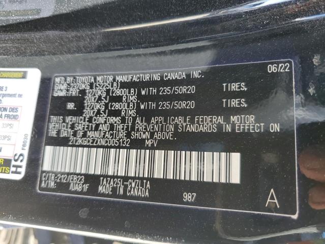 Photo 14 from auction – 2022 LEXUS NX 350 with VIN 2T2KGCEZXNC005132