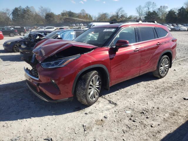 TOYOTA HIGHLANDER 2021 with VIN 5TDFZRBH4MS136027 - Photo from auction