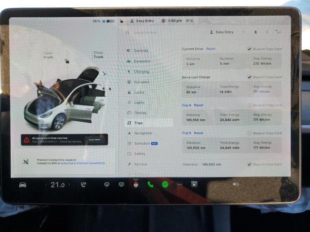 Photo 9 from auction – 2021 TESLA MODEL Y with VIN 5YJYGDEE9MF125354