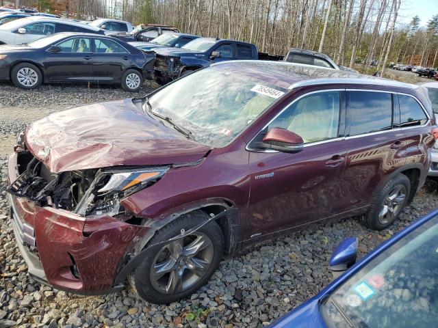 TOYOTA HIGHLANDER 2017 with VIN 5TDDGRFH8HS022254 - Photo from auction