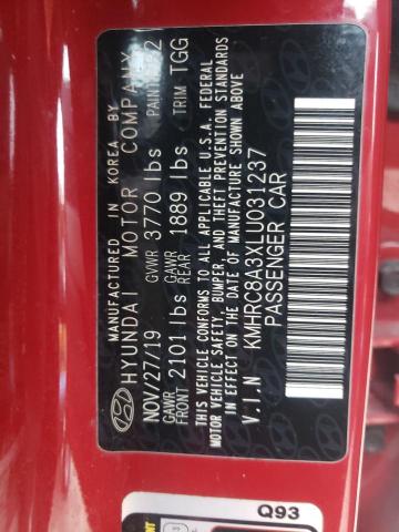 Photo 14 from auction – 2020 HYUNDAI VENUE SEL with VIN KMHRC8A3XLU031237