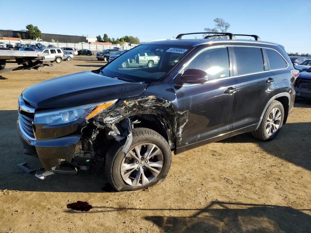 TOYOTA HIGHLANDER 2015 with VIN 5TDJKRFH5FS163068 - Photo from auction