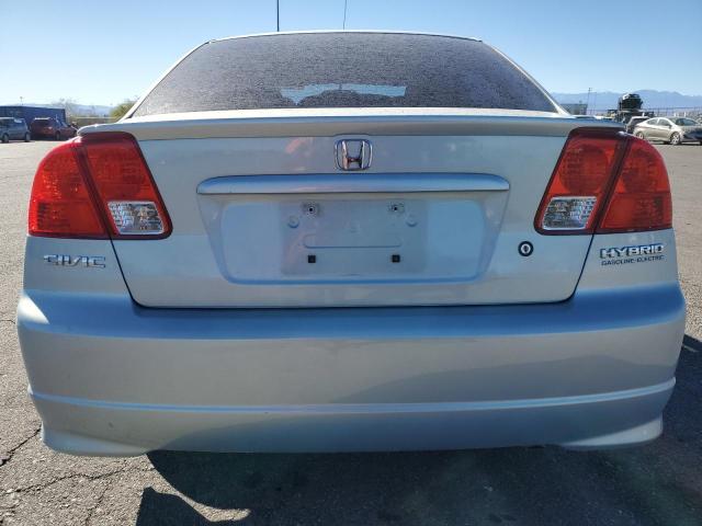 Photo 6 from auction – 2005 HONDA CIVIC HYBR with VIN JHMES96665S020652
