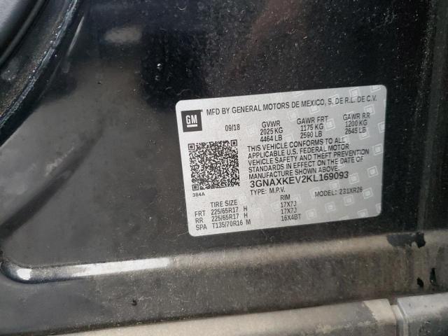 Photo 14 from auction – 2019 CHEVROLET EQUINOX LT with VIN 3GNAXKEV2KL169093