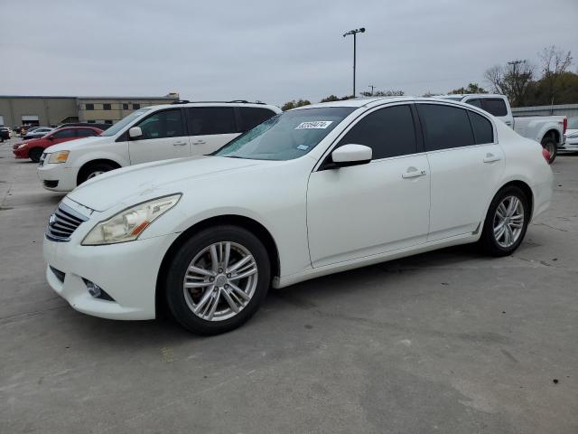 INFINITI G25 BASE 2012 with VIN JN1DV6AP2CM701348 - Photo from auction