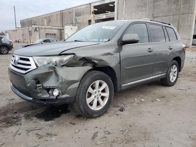 TOYOTA HIGHLANDER 2013 with VIN 5TDBK3EH6DS202332 - Photo from auction
